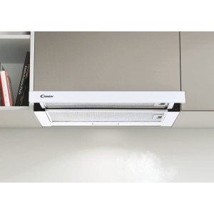 Campana Extractora Telescópica Extraible Candy CBT6252W1 Blanco 60cm