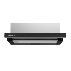 Dunstabzugshaube Ausziehbares Teleskop Corbero VINSON635B schwarz 60cm