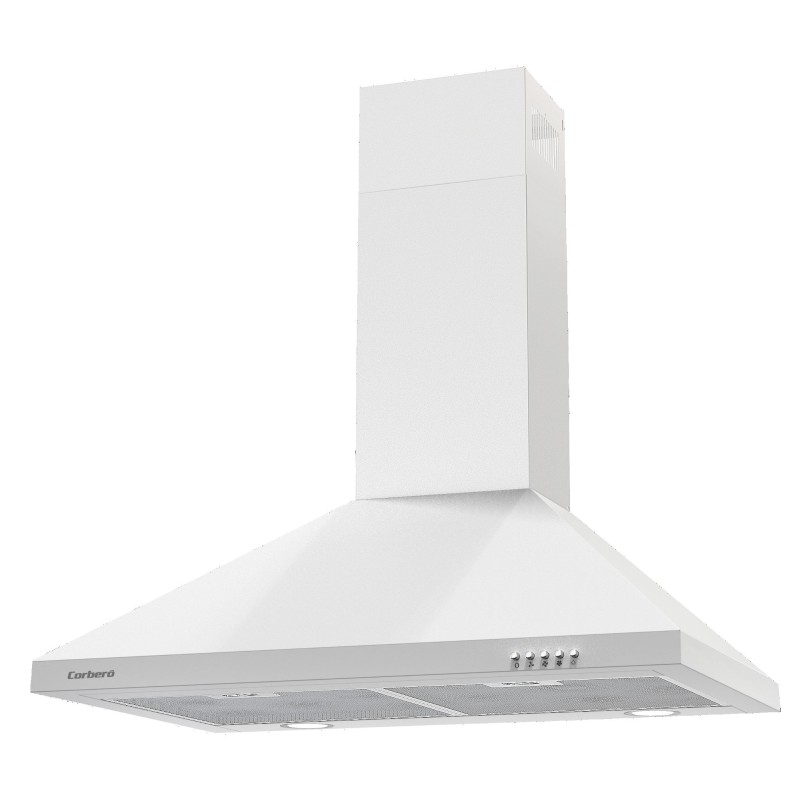 Campana Extractora Decorativa Corbero KURAMATHI760W Blanco 70cm