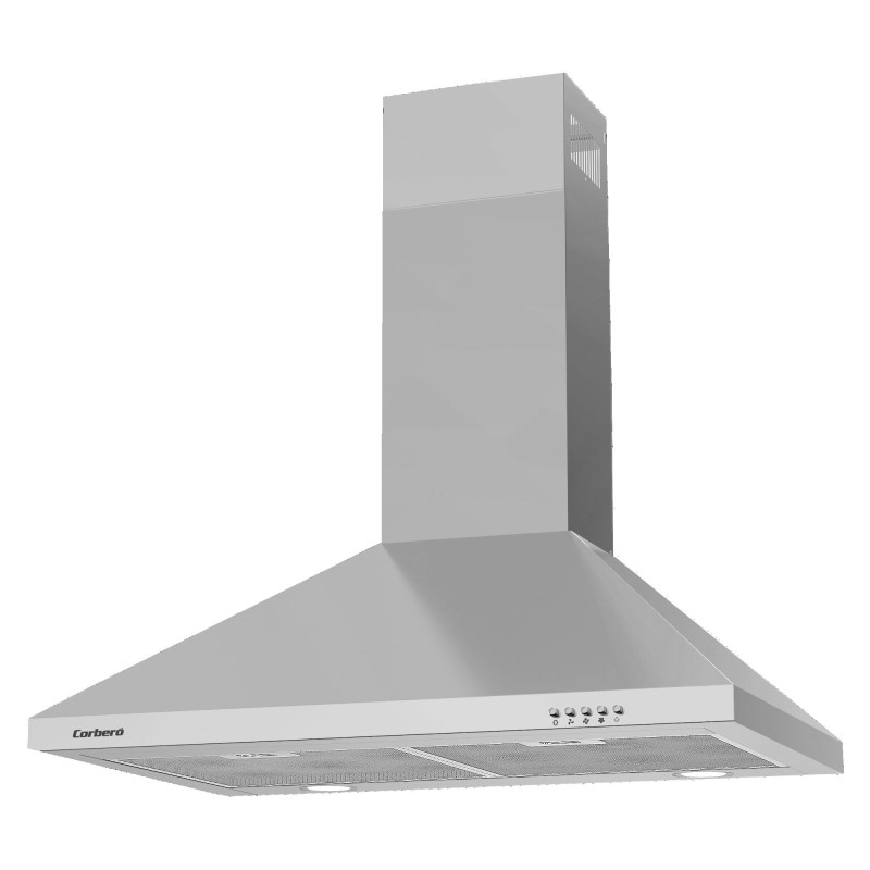 Campana Extractora Decorativa Corberó KURAMATHI760X Acero Inox 70cm Campana Extractora Decorativa Corberó KURAMATHI760X Acero Inox 70cm