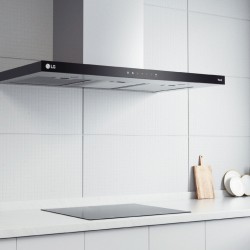 Dekorative Dunstabzugshaube LG HCEZ3626S Edelstahl 90cm