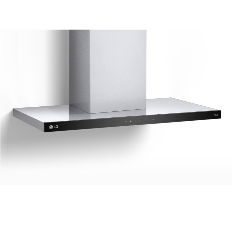Campana Extractora Decorativa LG HCEZ3626S Acero Inox 90cm