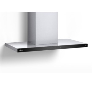 Campana Extractora Decorativa LG HCEZ3626S Acero Inox 90cm