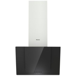 Dunstabzugshaube Dekorativ geneigt Hisense CH6IN6BXBG Inox/Schwarz 60cm