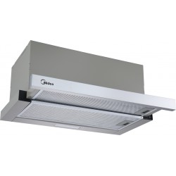 Ausziehbare teleskopische Dunstabzugshaube Midea MH60T2200XES Edelstahl 59,5cm