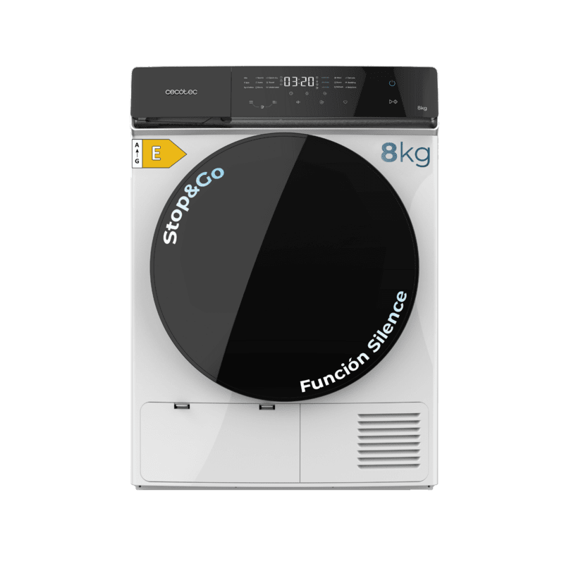 Secadora Cecotec Bolero DressCode Dry 8400 Max+ Blanca 8 Kg de Capacidad
