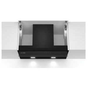 Dunstabzugshaube Decorativa Siemens LJ67BAM60 schwarzes Glas 60cm