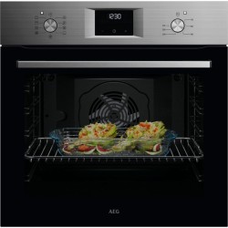 Horno Pirolítico Multifunción AEG OU5AB21FSM 72 Litros de Capacidad Inox Infinity Aqua Clean