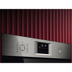 Pyrolytischer Backofen AEG GU5PB43FSM Multifunktionsgerät mit 72 Litern Fassungsvermögen Edelstahl Infinity