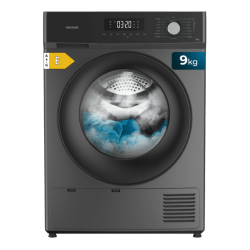 Secadora Cecotec Bolero Dresscode Dry 9330 Steel 9 Kg de Capacidad