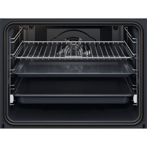 Pyrolytischer Backofen AEG GU5PB43FSM Multifunktionsgerät mit 72 Litern Fassungsvermögen Edelstahl Infinity
