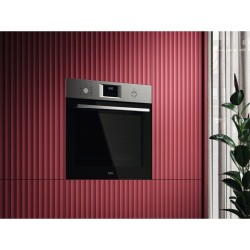 Pyrolytischer Backofen AEG GU5PB43FSM Multifunktionsgerät mit 72 Litern Fassungsvermögen Edelstahl Infinity