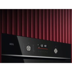 Pyrolytischer Backofen AEG OS6PB51AM Multifunktionsgerät mit AirFry 71 Liter Fassungsvermögen Edelstahl Infinity
