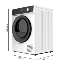 Secadora Cecotec Bolero Dresscode Dry 8330 Blanca 8 Kg de Capacidad