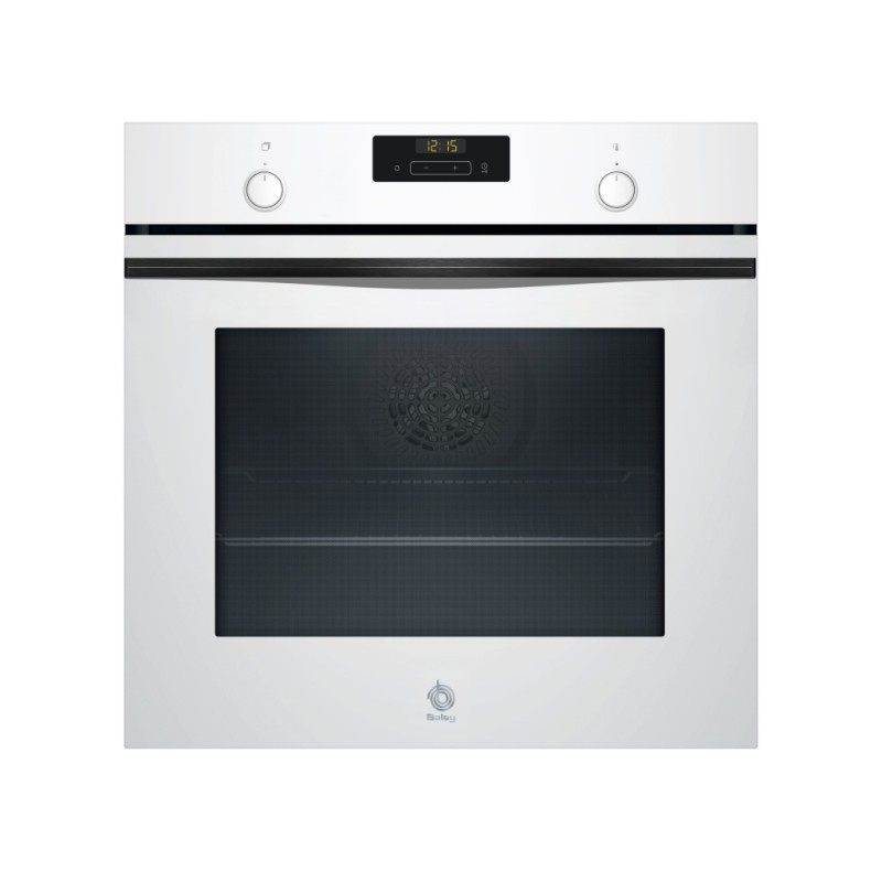 Horno Multifunción Balay 3HB5131B3 71 Litros de Capacidad Cristal Blanco con Aqualisis