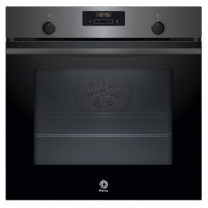 Multifunktionsofen Balay 3HB4131G3 71 Liter Fassungsvermögen Graphitglas mit Aqualisis