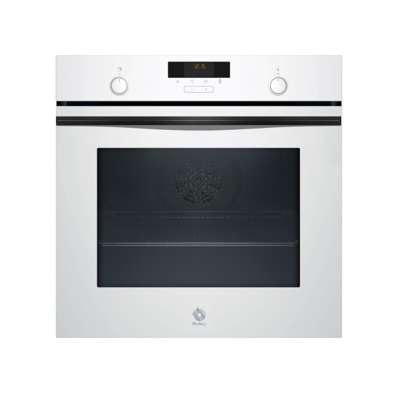 Horno Multifunción Balay 3HB5159B3 71 Litros de Capacidad Cristal Blanco con Aqualisis
