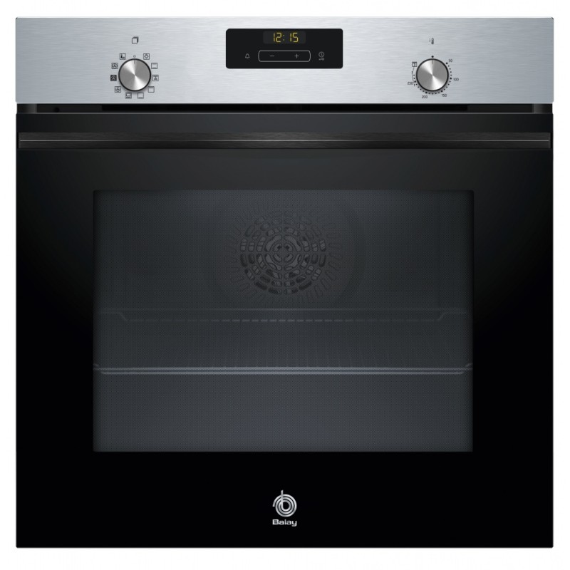 Horno Multifunción con función Vapor Balay 3HA4031X3 71 Litros de Capacidad con Aqualisis