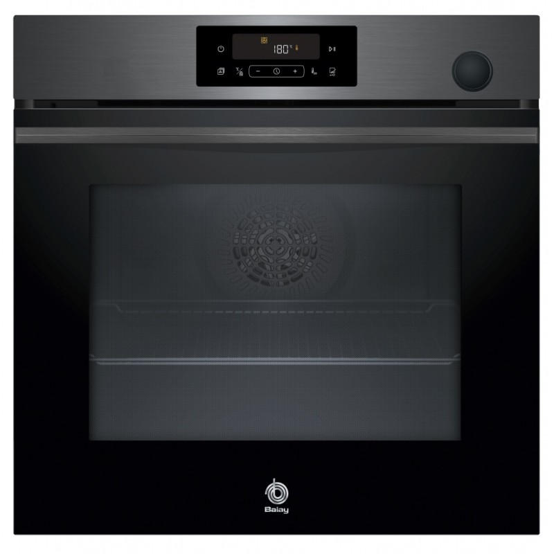Horno Multifunción con Función Vapor y Freidora de Aire Balay 3HA4121G3 71 Litros de Capacidad con Aqualisis