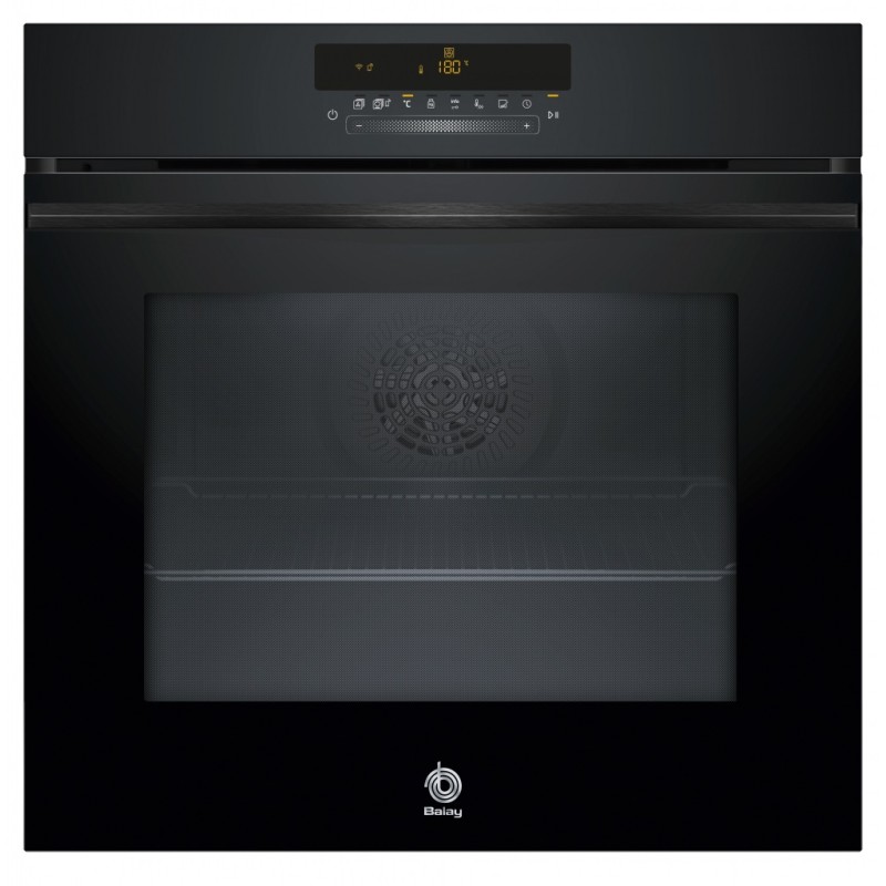 Horno Multifunción con Función Freidora de Aire Balay 3HB5879N7 71 Litros de Capacidad con Pirólisis y Aqualisis Horno Multifunción con Función Freidora de Aire Balay 3HB5879N7 71 Litros de Capacidad con Pirólisis y Aqualisis