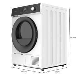 Secadora Cecotec Bolero Dresscode Dry 9330 Blanca 9 Kg de Capacidad