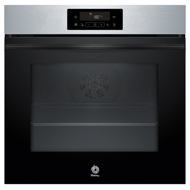 Horno Multifunción con Función Freidora de Aire Balay 3HB4821X3 71 Litros de Capacidad con Pirólisis y Aqualisis