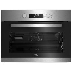 Kompakter Multifunktionsofen Beko BBCM12300X 48 Liter Fassungsvermögen Hydrolithic