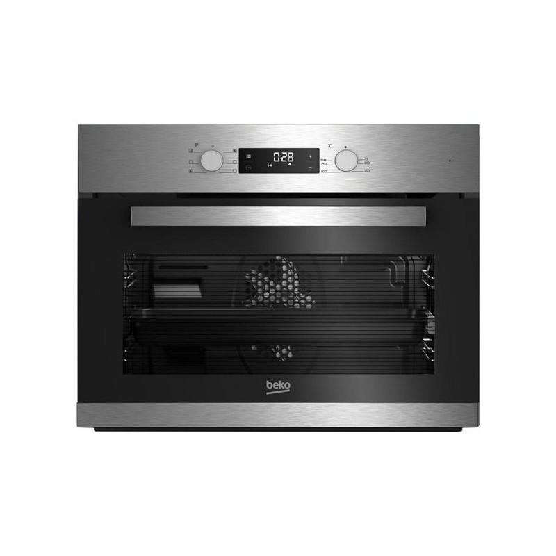 Horno Multifunción Compacto Beko BBCM12300X 48 Litros de Capacidad Hidrolítico Horno Multifunción Compacto Beko BBCM12300X 48 Litros de Capacidad Hidrolítico