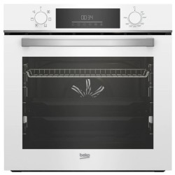Horno Multifunción Beko BBIE18300W 72 Litros de Capacidad Hidrolítico Cristal Blanco