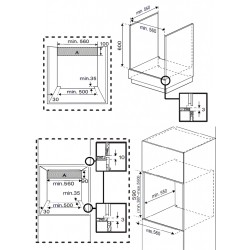 Horno Multifunción Pirolítico Beko BBIE12300XMP 72 Litros de Capacidad