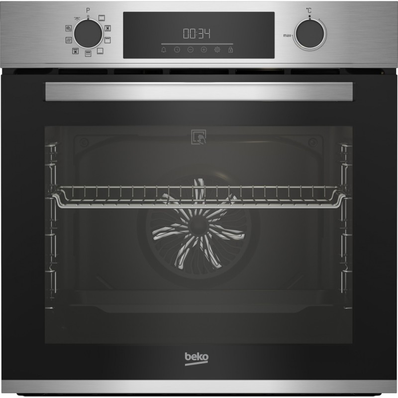 Horno Multifunción Pirolítico Beko BBIE12300XMP 72 Litros de Capacidad