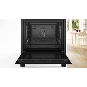 Horno Multifunción con Función Vapor Bosch HQA514ES3 71 Litros de Capacidad Hidrolítico