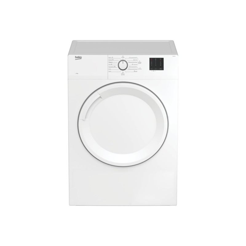 BEKO DV8120N, weißer Evakuierungstrockner, 8 kg Kapazität BEKO DV8120N, weißer Evakuierungstrockner, 8 kg Kapazität