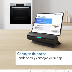 Pyrolytischer Multifunktionsofen mit Dampffunktion Bosch HQA574ES3 71 Liter Fassungsvermögen Hydrolithisch