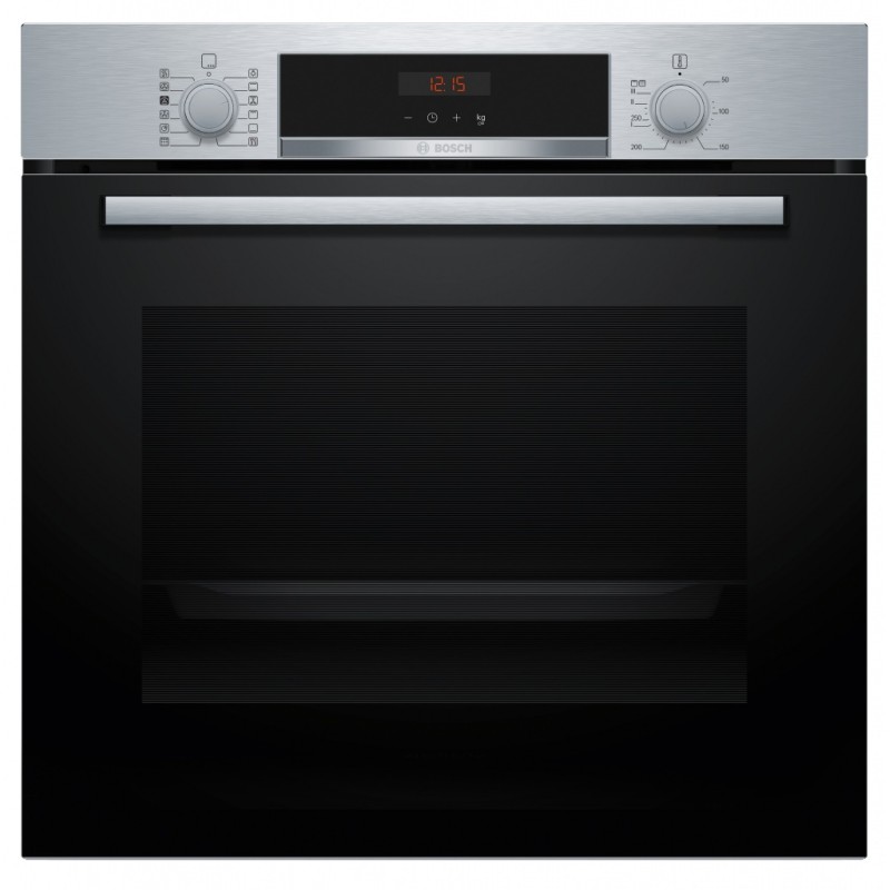 Horno Multifunción Pirolítico con Función Vapor Bosch HQA574ES3 71 Litros de Capacidad Hidrolítico