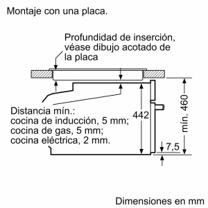 Horno Multifunción Compacto Pirolítico Bosch CBG7741B1 47 Litros de Capacidad Hidrolítico