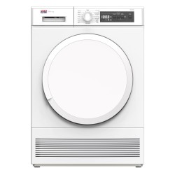 NEWPOL NWT82C Weißer Kondensationstrockner, 8 kg Kapazität