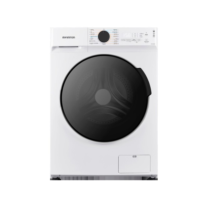 Lavadora Secadora INFINITON WSD-G8A6D4BN Blanca 8 Kg / 6 Kg de Capacidad 1400RPM