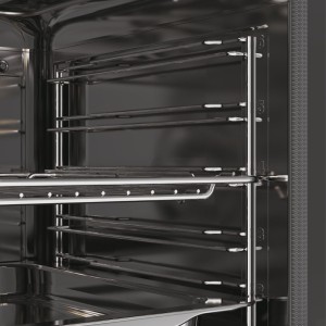 Pyrolytischer Multifunktionsofen mit Heißluftfritteuse-Funktion Candy CA6NP5B3YTX 78 Liter Fassungsvermögen Hydrolithisch