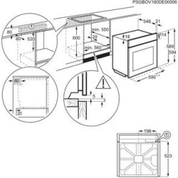 Horno Multifunción Pirolítico Electrolux EOF3H54X Serie 500 SurroundCook 72 Litros de Capacidad