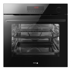Horno Multifunción con Función de Vapor Fagor 8H875TCN 77 Litros de Capacidad Cristal Negro