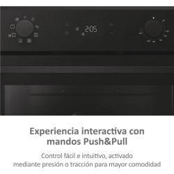 Multifunktionsofen Haier H6ID2P3T1HTB 78 Liter der hydrolytischen Kapazität