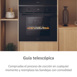 Multifunktionsofen Haier H6ID2P3T1HTB 78 Liter der hydrolytischen Kapazität
