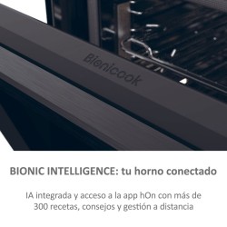 Horno Multifunción Pirolítico Haier H6ID2P5B3YTX 78 Litros de Capacidad Hidrolítico