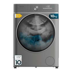 Cecotec Bolero Wash&Dry 10680 Inverter-Waschtrockner aus Stahl, 10 kg/6 kg Kapazität, 1400 U/min