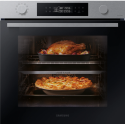 Multifunktions-Pyrolyseofen mit Dampffunktion Samsung NV7B4430YASU1 76 Liter Fassungsvermögen