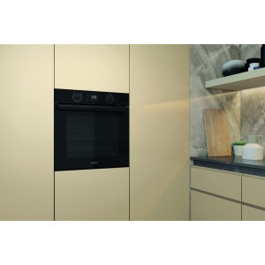 Multifunktionsofen Whirlpool OMR58HU1B 71 Liter Kapazität hydrolytische