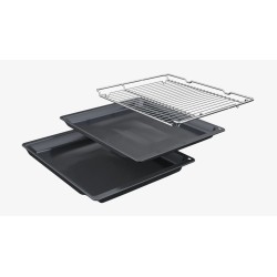 Horno Multifunción con Microondas Pirolítico Siemens HM776GKB1 71 Litros de Capacidad