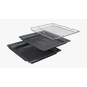 Horno Multifunción con Microondas Pirolítico Siemens HM776GKB1 71 Litros de Capacidad
