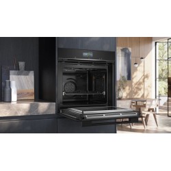Horno Multifunción con Microondas Pirolítico Siemens HM776GKB1 71 Litros de Capacidad